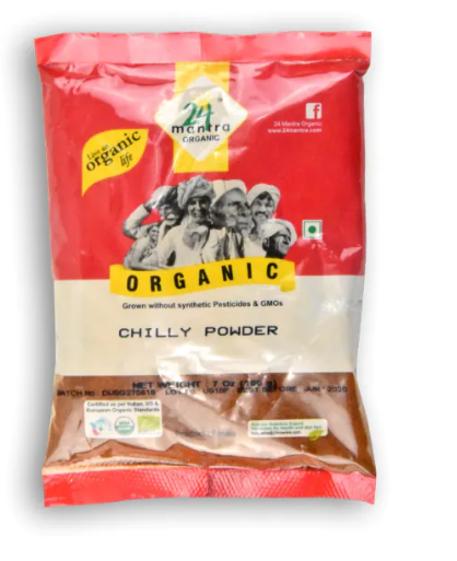24 MANTRA ORGANIC Organic Chilli Powder 7 OZ